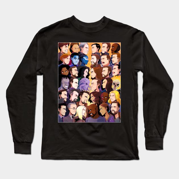 Face Off - Agents of SHIELD Long Sleeve T-Shirt by PageBranson